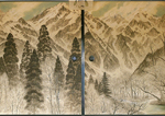 襖絵(崎山木芳画)
